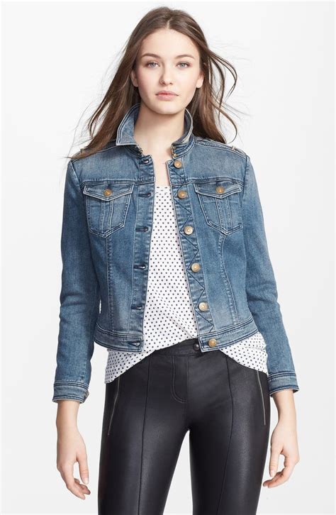 burberry brit jean jacket|burberry brit jacket price.